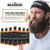 Live Bearded: Beard Conditioner - Executive - Facial Hair Conditioner - 8 oz. - Strengthens and Softens - All-Natural Ingredients with Biotin, Coconut Oil, Argan Oil, and Caffeine - Made in the USA