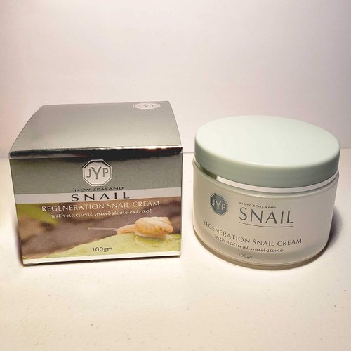 JYP New Zealand Regeneration Snail Face Cream with Natural Snail Slime and Collagen
