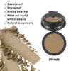 SOVONCARE Hairline Powder, Hairline Shadow Gray Hair Coverage Touch Up Hair Powder for Thinning Hair for Women Hair Root Touch Up Powder Hair Root Cover Up Conceals Hair Loss Blonde 0.35 oz