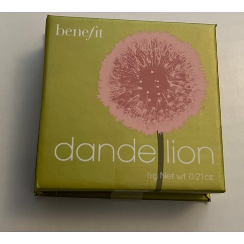 Benefit dandelion brightening finishing powder deluxe travel size 0.12 oz 3.5gram