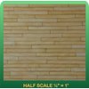 Greenleaf Doll Houses 1/2" Scale Miniature Clapboard Siding Half Scale