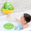 Diyfrety Baby Bath Toys,Light-Up Bath Toys Bath Bubble Machine Automatic Bubble Maker Bath Toys for Kids Ages 1-3 4-8 Toddler Bath Toys Dinosaur Toys for Kids 3-5 for Kids