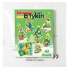B1ykin Christmas Make a Face Sticker Sheets - Make Your Own Christmas Stickers Games, Winter Christmas Party Game Stickers Art Craft for Girls Boys Kids Birthday Party Favor Supplies (Christmas Tree)