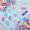 Make It Real All Linked Up Bracelet Making Kit - DIY Charm Bracelet Making Kit for Girls - Kids Bracelet Making Kit for Teen Girls - Jewelry Making Kit for Girls 8-12 - Craft Kit Gifts for Girls