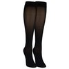 Truform Compression 20-30 mmHg Sheer Knee High Stockings Black, Small, 2 Count