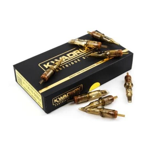 ARTISTRY kwadron Premium Tattoo Cartridge Needles Box of 20 (11RSLT 0.25)