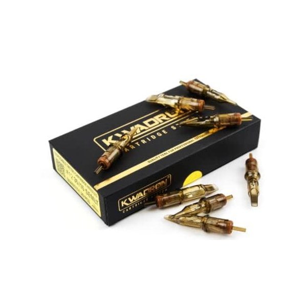 ARTISTRY kwadron Premium Tattoo Cartridge Needles Box of 20 (11RSLT 0.25)