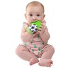 Malarkey Kids Munch Mitt Teething Mitten - The Original Mom-Invented Silicone Teether Mitten with Travel Bag – Ideal Teething Toys - Green Cactus