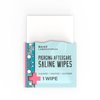 BASE LABORATORIES Piercing Aftercare Wipes | Cleanses & Sanitizes | Piercing Cleaner Wipes for Nose, Ear, Lips | Saline Solution for Piercings | Keloid Bump Removal & Piercing Bump Treatment -75 Wipes