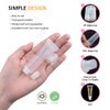 AMORIX 50PCS 15ml Lip Gloss Tubes Clear Lip Gloss Containers Empty Cosmetic Squeeze Tubes for DIY Lip Gloss + Syringes Labels Lip Balm Tubes DIY Lip Gloss Base