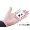 GNYOHUA 5 Decks Mini Playing Cards Party Favor, Miniature Poker Cards Traveling Decks Cards Festival Party Game Supply for Kids and Adults, 2 X 1.5 inch