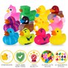 ArtCreativity Assorted Rubber Ducks Jeep Ducking (12 Pack) - Rubber Duckies for Kids, Bathtub Pool Toys in 17 Different Designs, Fun Carnival & Birthday Party Favors for Boys & Girls - Ducks for Jeeps