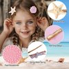 Vodolo Seashell Hair Clip,6PCS Shell Pearl Starfish Hair Clips,Unique Novelty Beach Ocean Mermaid Hair Accessories for Women Girls,Hair Decoration for Halloween Christmas Weddings Party Evenings