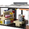 General Jim's 'Gulp & Go' Modular Convenience Store & Gas Station Building Blocks Set – 320-Piece Urban Street Corner Kit with Accessories, Treats & 2 Figurines – Compatible with Major Brick Brands