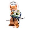 CROCHET KITTY Meowsical Catnip Cassette Tape Cat Toy – Interactive Catnip-Filled Plush for Indoor Cats – Nostalgic Play & Chew Toy – Made in USA