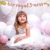 Her Royal 3-ness Birthday Banner, 3rd Birthday Decorations Girl, Princess Theme Birthday Party Decorations for 3 Year Old, Her Royal Fourness Party Supplies Favors, Happy 3rd Birthday Sign Backdrop for Girls
