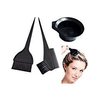 Cotton Fly 3 Pcs Professional Salon Hair Coloring Dyeing Kit - Dye Brush & Comb/Mixing Bowl/Tint Tool by Marketing Eye USA Inc.