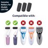 Regular Coarse Refill Rollers by Own Harmony - Best Fit for Electric Callus Remover CR1700 - Professional Foot Care for Healthy Feet - Pedicure File Tools - Refills 3 Pack Replacement Roller Heads