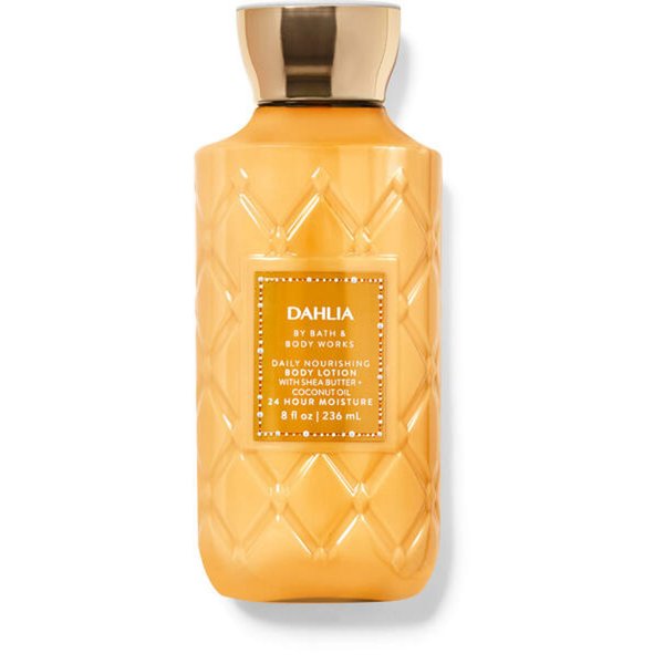 Bath and Body Works Dahlia Super Smooth Body Lotion Sets Gift For Women 8 Oz (Dahlia)