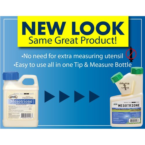 Liquid Harvest Mesotrione - 8oz - Mesotrione Concentrate (Compare to Tenacity) - Pre and Post-Emergent Weed Killer for Lawn and Turf Grasses