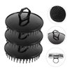 CORHAD 10Pcs Shampoo Brush Scalp Massage Brush Scalp Massaging Brush Scalp Comb Body Massager Bath Massage Brush Hair Scalp Brush Head Scrubber for Washing Hair Scalp exfoliator Bagged