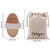 Ithyes Dry Brushing Body Brush Exfoliating Brush Natural Bristle Bath Brush for Remove Dead Skin Toxins Cellulite,Treatment,Improves Lymphatic Functions,Exfoliates,Stimulates Blood Circulation