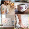 72 Pcs Donut Temporary Tattoos, Birthday Decorations Donut Party Favors for Kids, Doughnut Tattoo Stickers for Kids Boys Girls Classroom School Prizes Carnival
