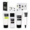 coxir BLACK SNAIL COLLAGEN STARTER KIT l Repairing&Firming | Black-3-Complex: Black Rice, Bean, Sesame, Snail Mucin, Collagen FOAM CLEANSER+TONER+SERUM+CREAM [3.19 fl.oz (Pack of 1)]