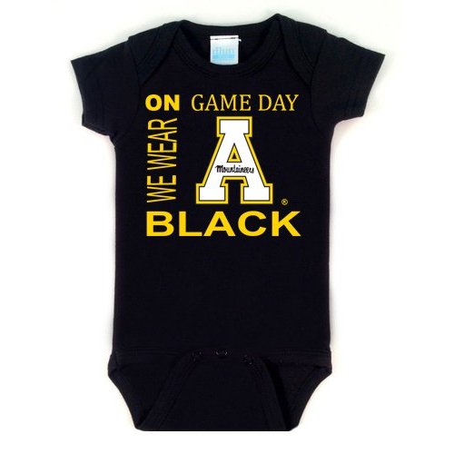Future Tailgater Appalachian State On Game Day Baby Onesie (6-12 months)