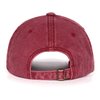 Zylioo XXL Washed Pigment Dyed Baseball Cap,Oversized Adjustable Hiking Cap,Running Hats for Big Heads 23.5"-25.5" Wine Red