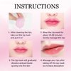 NIYET 30 pieces of Moisturizing Collagen Crystal Lip Mask - Anti-Ageing & Anti Chapped, Reduce lip Wrinkles, Fade Lip Color, Make Skin Smooth And Firm Collagen Lip Pieces (Pink)