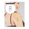 Inkbox Temporary Tattoos, Semi-Permanent Tattoo, One Premium Easy Long Lasting, Water-Resistant Temp Tattoo with For Now Ink - Lasts 1-2 Weeks, The Woman Within, 4 x 4 in