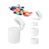 4-in-1 Pill Cutter, Crusher, Storage Container, and Water Cup