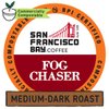 San Francisco Bay Compostable Coffee Pods - Fog Chaser (36 Ct) K Cup Compatible including Keurig 2.0, Medium Dark Roast