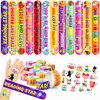 48 Love to Read 24PCS Love to Read Temporary Tattoos Sticker 24PCS Slap Bracelets Perfect for Themed Birthday Party Favors Baby Showers or Classroom Rewards Ideal Decor and Gifts for Girls and Boys