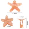 Hapdoo Starfish Hair Clips, Cute Animal Hair Claw Clip for Women Girls, Acetate Marine Hair Accessories Gift