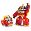 Robocar Poli Roy Transforming Robot, 4" Transformable Action Toy Figure Vehicles, Firetruck Emergency Vehicle Playset, Holiday Birthday Rescue Fire Truck Car Toys Gift for Boys Girls Age 1 2 3 4 5