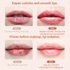 4PCS Strawberry & Honey Lip Balm, Hydrating Lip Propolis Sleeping Lip Mask, Moisturizing & Prevention Dry and Cracked Lip Scrubs Exfoliator, Lip Repair Nourishes the Lip Skin