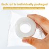 25 Yards 5 Rolls Halloween Mummy Bandage Wrap Self Adhesive Stretch Gauze Bandage Rolls Halloween Mummy Costume for Women Men Cosplay