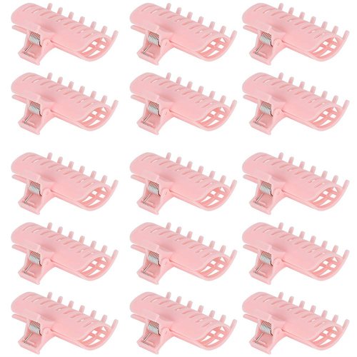 15Pcs/Set Compact Hot Rollers, Curler Claw Hairdressing Tool for Girls Women[]