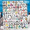 100 PCS Funny Christmas Winter Penguin Temporary Tattoos Sticker Animal Penguin Birthday Party Decorations Supplies Favors Gifts Girls Boys Baby Showers Prizes Cute Tattoo School Reward Themed Summer