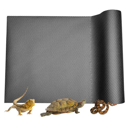 LWFCOEE Reptile Carpet Bearded Dragon Tank Accessories for 40 Gallon, 20 Gallon, 50 GallonTank, 17.5x79 Inch Non-Adhesive Reptile Mat Terrarium Liner for Leopard Gecko, Snake, Lizard and Tortoise