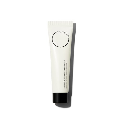 PURE’AM Authentic Barrier Cream Balm, Hydrating Face Moisturizer for Dry &amp; Sensitive Skin, Korean...