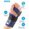 Neo-G Wrist Brace for Kids - Stabilized Support For Carpal Tunnel, Juvenile Arthritis, Joint Pain, Tendonitis, Hand Sprains - Adjustable Compression - Class 1 Medical Device - One Size - Right - Blue