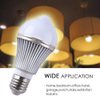 Motion Sensor Bulb Led E27 PIR Infrared Dusk to Dawn LED Light Bulb Detection Light Auto Switch Night Lights for Porch Patio Garage Stairs Lobby Carport Hallway Security (5w 450LM Warm White)
