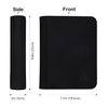 Rayvol Premium 4 Pocket Card Binder, Fits 368 Trading Cards Ringless Trading Card Album Side Loading Pockets with ZIp for TCG