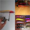 wLure 10 Blank Unpainted Minnow Crankbait Topwater Lipless Jerkbait Fishing Lures (UPM589P10)