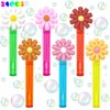 uoyoi Groovy Party Favors,24Pcs Retro Hippie Daisy Bubble Wand for Groovy Birthday Party Supplies,Classroom Prizes Pinata Goodie Bag Stuffers Gifts