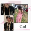 Ponytail Extensions 2 PCS Synthetic With Hair Tie Wrap Around Hair Braid Extensions Chignon Tail Rubber Band Hair Ring 26 Inch Ombre Braid DIY