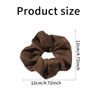 5 Pcs Satin Scrunchies, Silk Hair Elastic Scrunchie, Big Silk Satin Scrunchy Hair Bands Hair Accessories for Women and Girls Ponytail Holders Big Scrunchie for Sleep